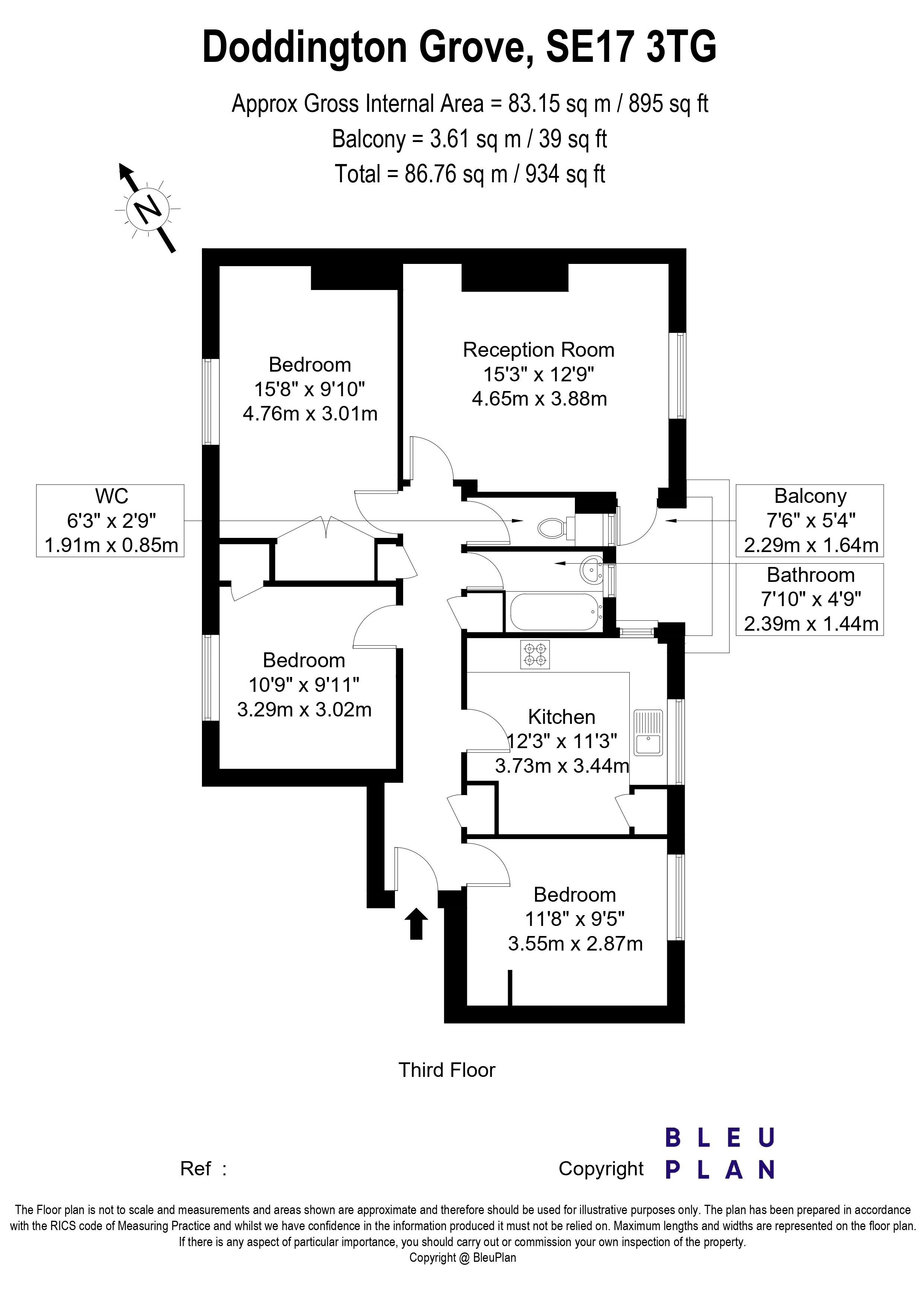 Doddington Grove floorplan